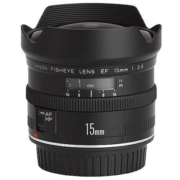 Canon EF 15mm f/2.8 fisheye Lens